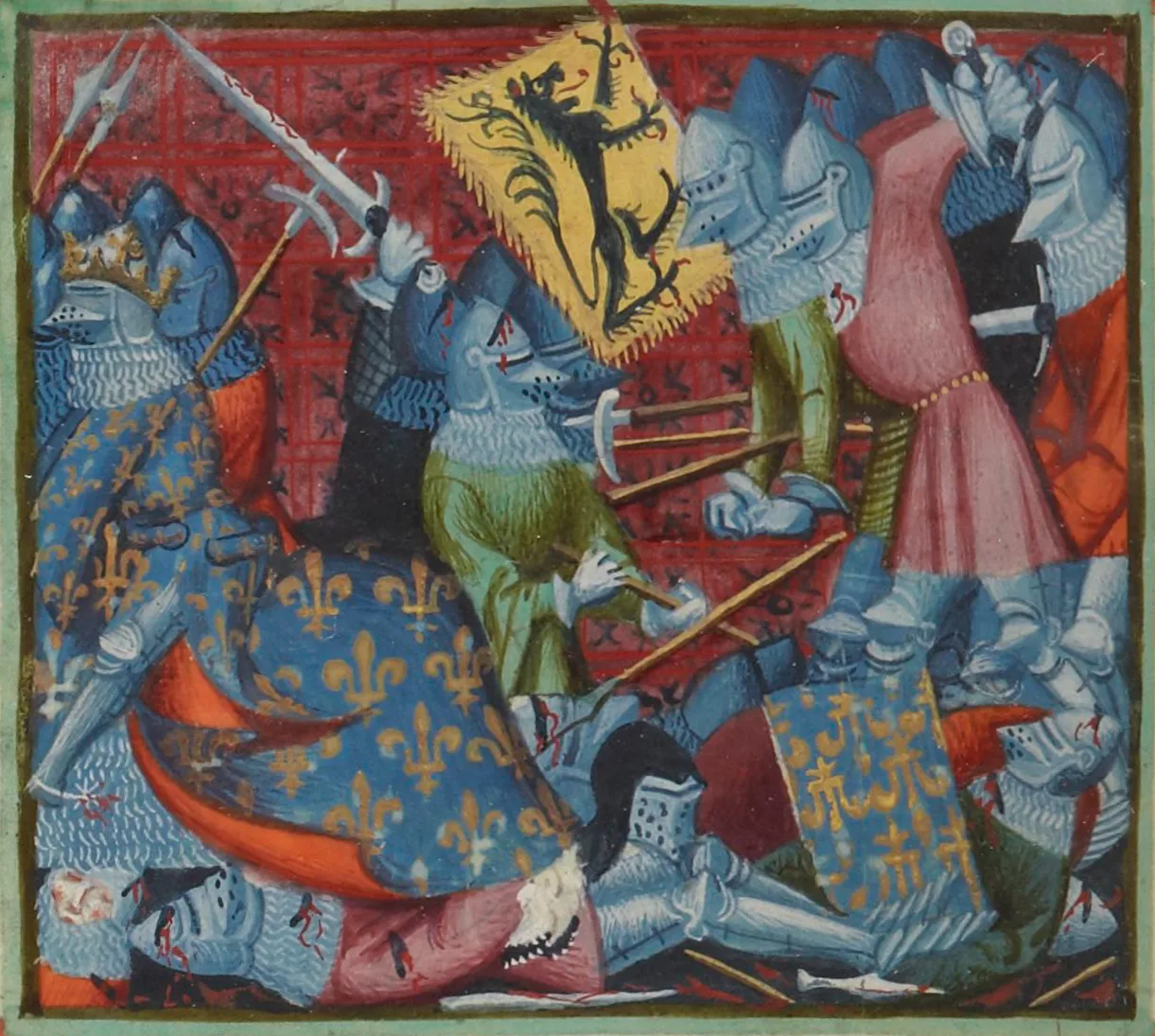 Battle of the Golden Spurs historical image 1