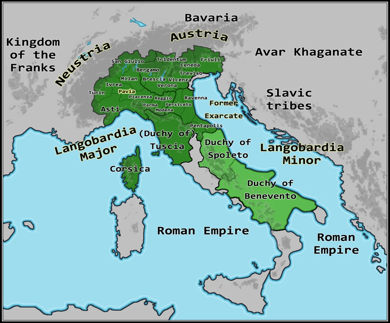 Charlemagne conquers Lombard kingdom historical image 1