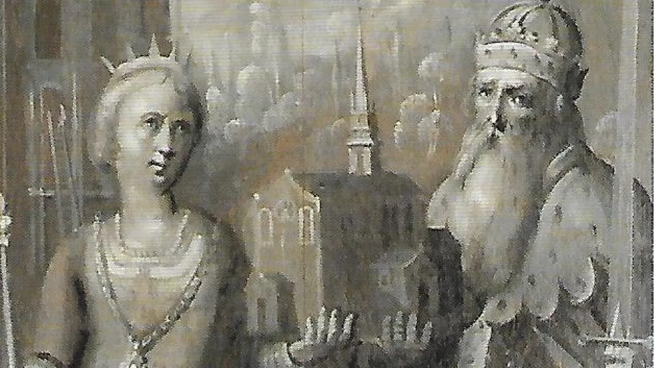 Death of Louis the Pious historical image 1