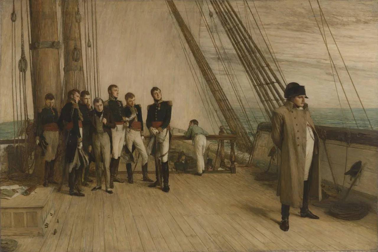 Second abdication of Napoleon historical image 1