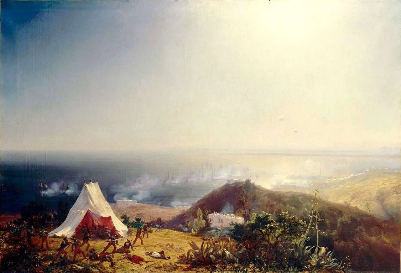 French invasion of Algiers historical image 1
