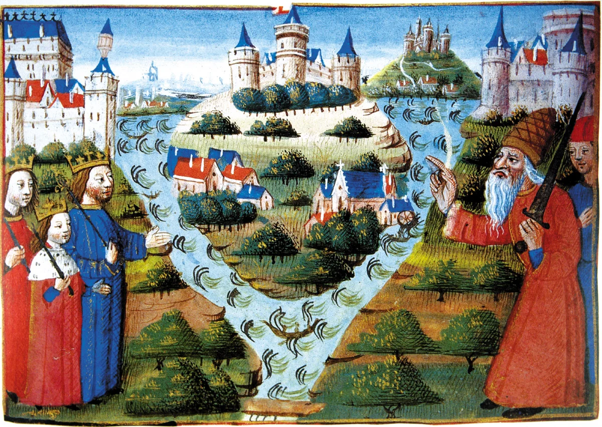 Portrait of Carolingian civil war