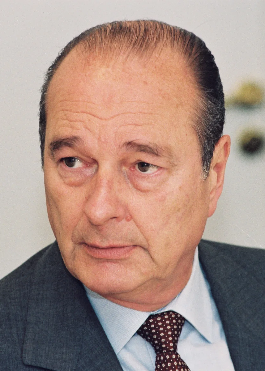 Portrait of Jacques Chirac