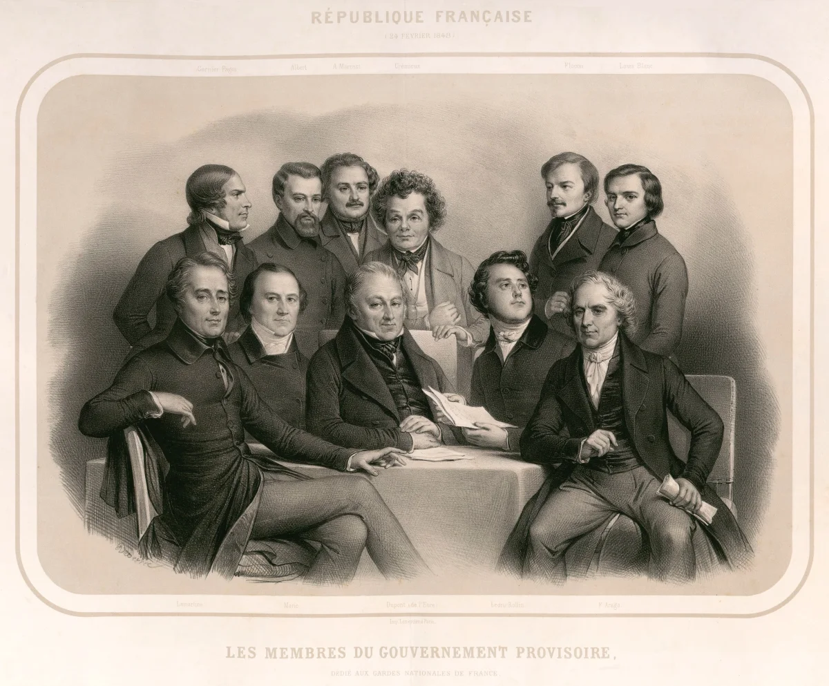 Portrait of Provisional Government of 1848